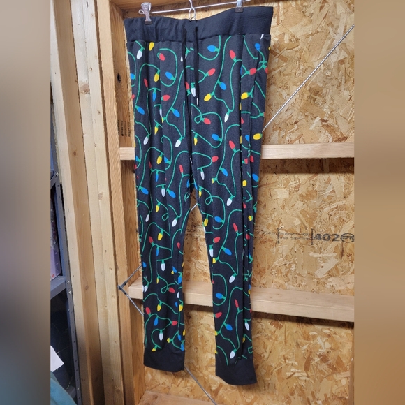 Tipsy Elves NWT 2pc Get Lit Mens Christmas Pajamas Size Large - Picture 4 of 8
